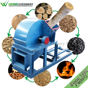 Weiwei garden machine tractor diesel tree branch crusher wood chipper